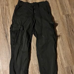 American Eagle Black Cargo Pants